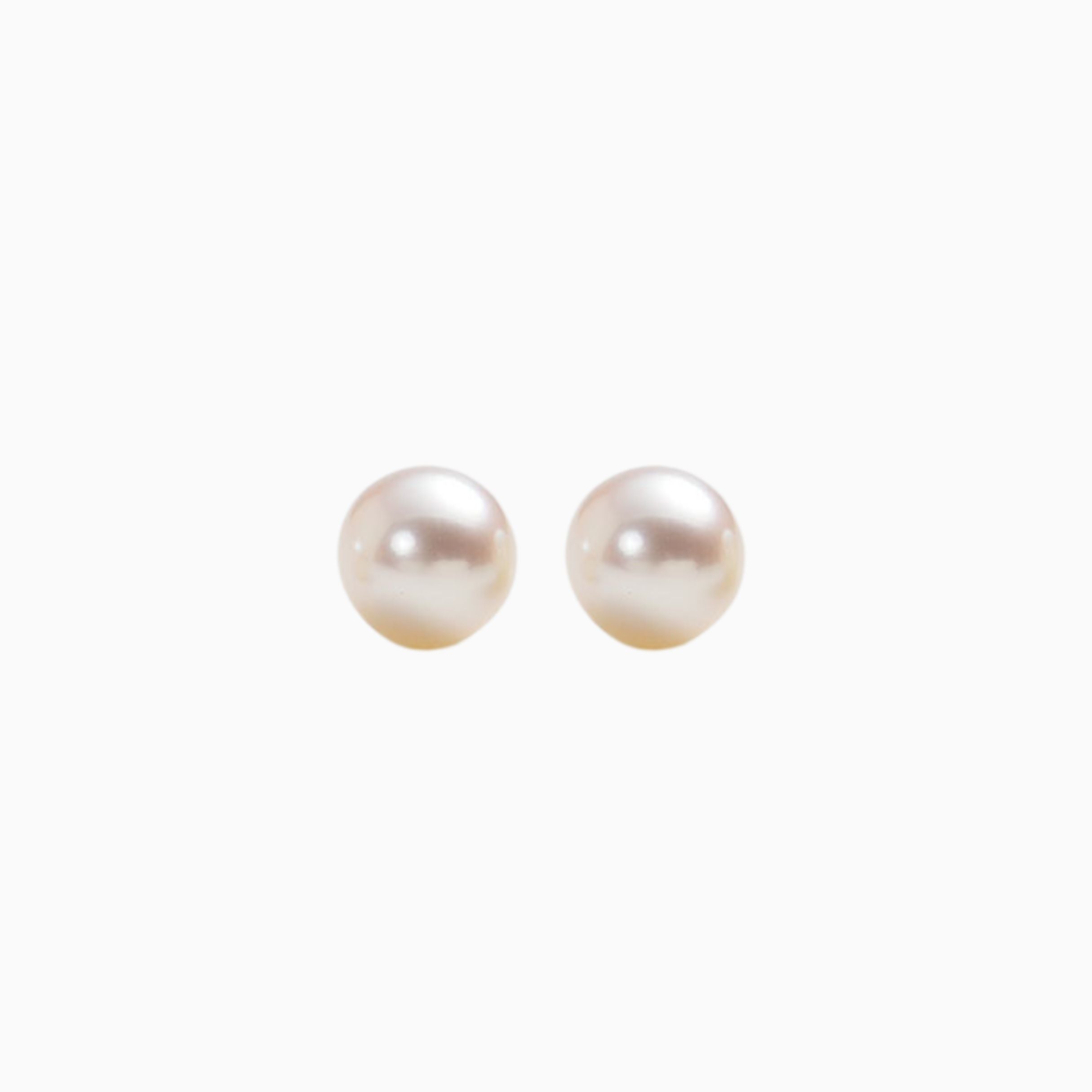 Celeste Full Akoya Pearl Earrings - Solid Gold